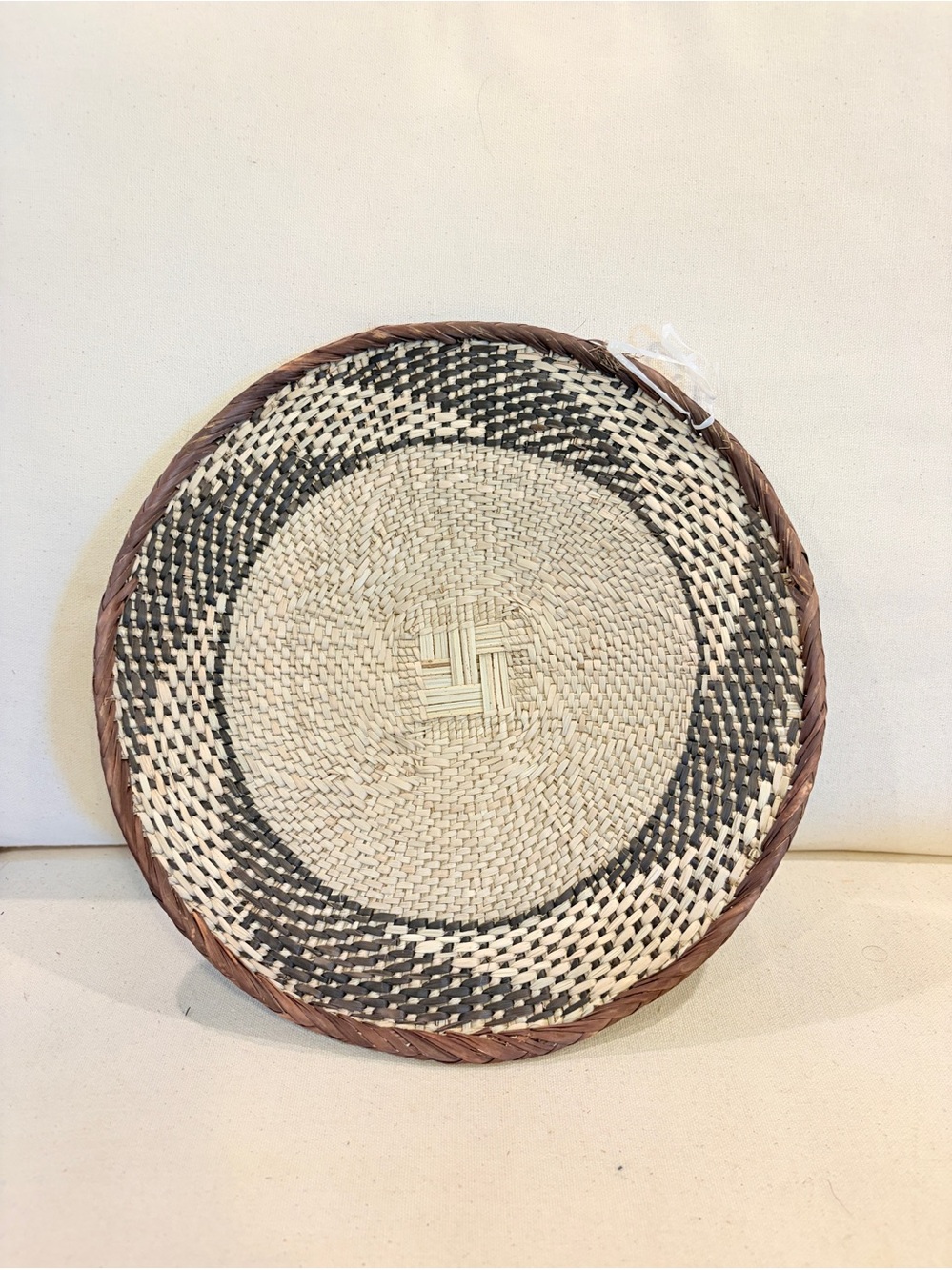 NEW Africa Woven Basket. Made by the Binga people of Zambia/Zimbabwe